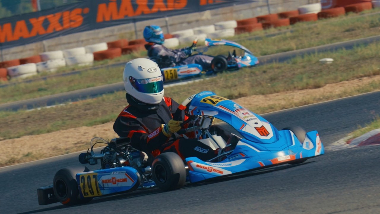 Pierre Carnet #297 racing at the World Finals 2025 — Maxxis circuit